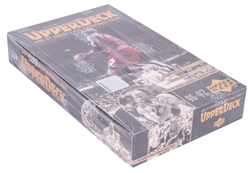 1996-97 Upper Deck Basketball Unopened Hobby Box (24 Packs) - Possible Kobe Bryant Rookie Card!